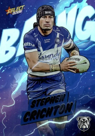 2026 NRL League Heroes Bang - B014 Stephen Crichton Canterbury Bulldogs