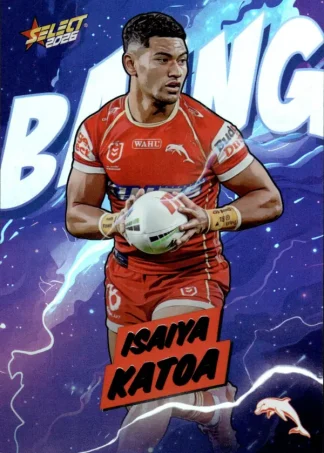 2026 NRL League Heroes Bang - B028 Isaiya Katoa Dolphins