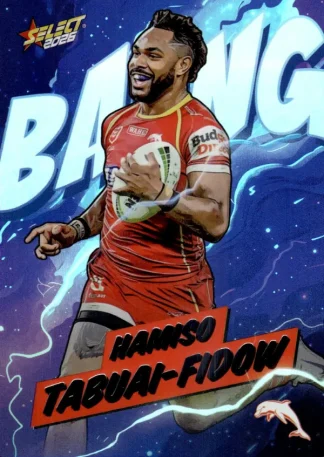 2026 NRL League Heroes Bang - B030 Hamiso Tabuai-Fidow Dolphins