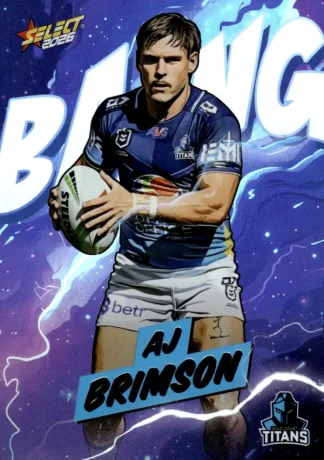 2026 NRL League Heroes Bang - B031 AJ Brimson Gold Coast Titans