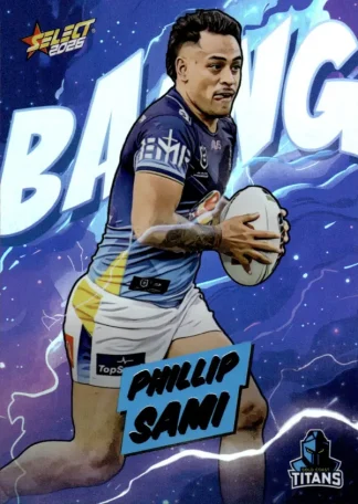 2026 NRL League Heroes Bang - B036 Phillip Sami Gold Coast Titans