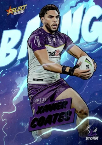 2026 NRL League Heroes Bang - B043 Xavier Coates Melbourne Storm