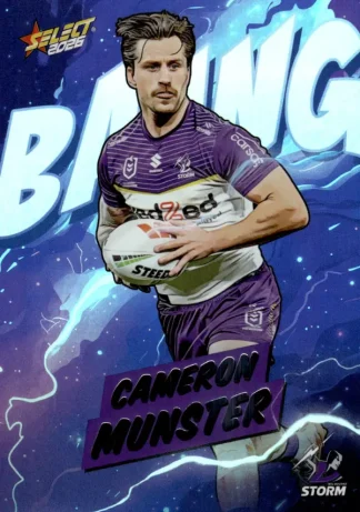 2026 NRL League Heroes Bang - B046 Cameron Munster Melbourne Storm