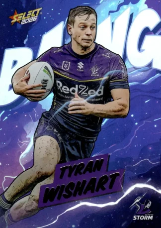2026 NRL League Heroes Bang - B048 Tyran Wishart Melbourne Storm
