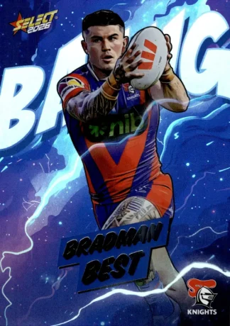 2026 NRL League Heroes Bang - B049 Bradman Best Newcastle Knights