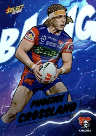 2026 NRL League Heroes Bang - B050 Phoenix Crossland Newcastle Knights