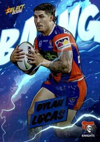 2026 NRL League Heroes Bang - B051 Dylan Lucas Newcastle Knights