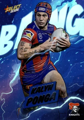 2026 NRL League Heroes Bang - B053 Kalyn Ponga Newcastle Knights