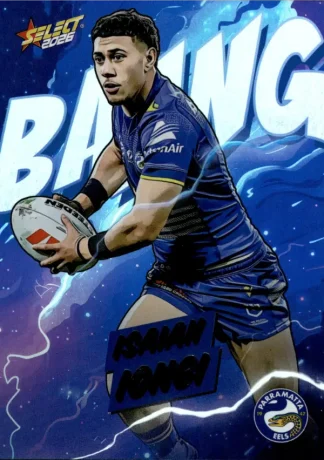 2026 NRL League Heroes Bang - B061 Isaiah Iongi Parramatta Eels