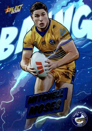 2026 NRL League Heroes Bang - B063 Mitchell Moses Parramatta Eels