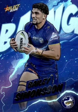 2026 NRL League Heroes Bang - B066 Bailey Simonsson Parramatta Eels