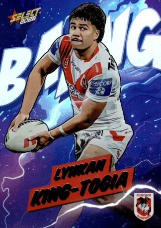 2026 NRL League Heroes Bang - B082 Lyhkan King-Togia St George Dragons