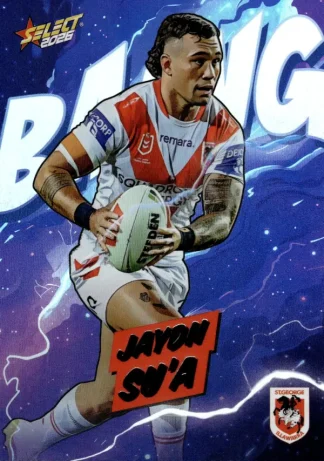 2026 NRL League Heroes Bang - B083 Jaydn Su`a St George Dragons