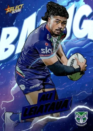 2026 NRL League Heroes Bang - B093 Ali Leiataua Warriors