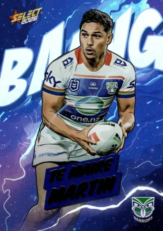 2026 NRL League Heroes Bang - B094 Te Maire Martin Warriors