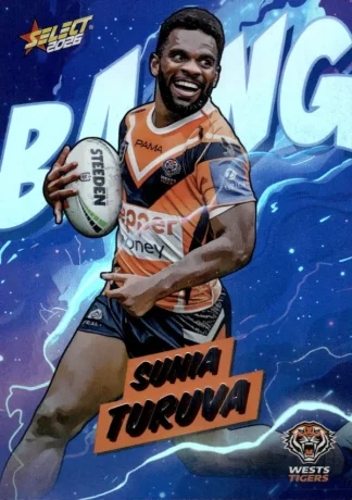 2026 NRL League Heroes Bang - B102 Sunia Turuva Wests Tigers