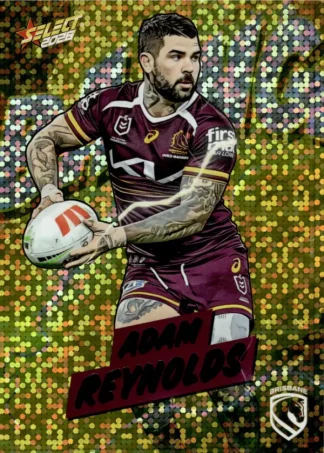 2026 NRL League Heroes Bang Gold - BG02 Adam Reynolds Brisbane Broncos