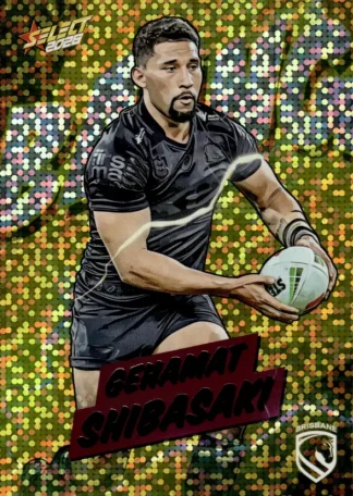 2026 NRL League Heroes Bang Gold - BG03 Gehamat Shibasaki Brisbane Broncos