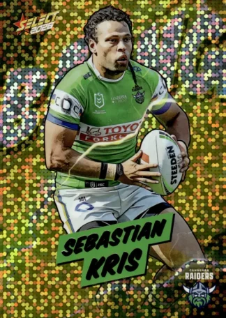 2026 NRL League Heroes Bang Gold - BG06 Sebastian Kris Canberra Raiders
