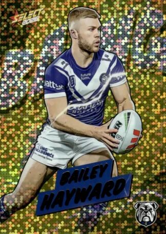 2026 NRL League Heroes Bang Gold - BG14 Bailey Hayward Canterbury Bulldogs
