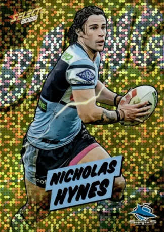 2026 NRL League Heroes Bang Gold - BG16 Nicholas Hynes Cronulla Sharks