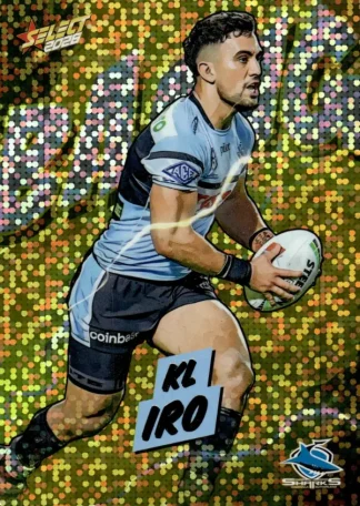 2026 NRL League Heroes Bang Gold - BG17 KL Iro Cronulla Sharks