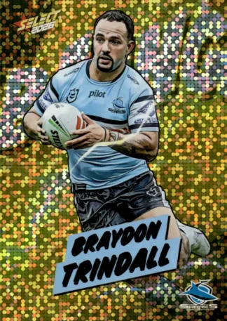 2026 NRL League Heroes Bang Gold - BG20 Braydon Trindall Cronulla Sharks