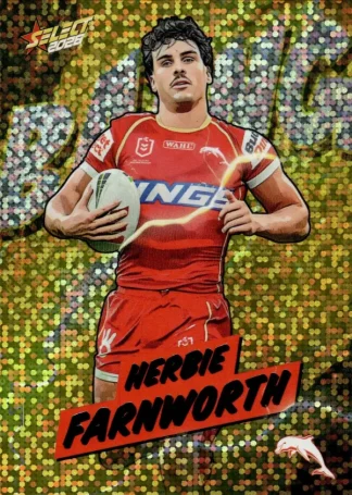 2026 NRL League Heroes Bang Gold - BG22 Herbie Farnworth Dolphins