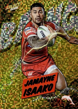 2026 NRL League Heroes Bang Gold - BG23 Jamayne Isaako Dolphins