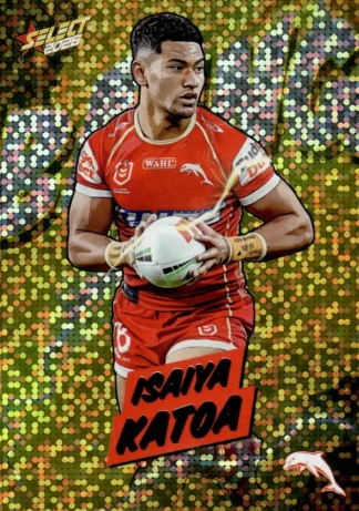 2026 NRL League Heroes Bang Gold - BG24 Isaiya Katoa Dolphins