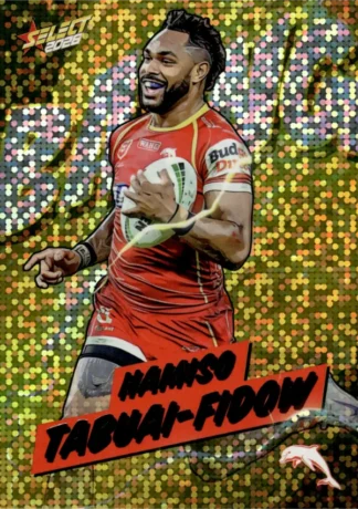 2026 NRL League Heroes Bang Gold - BG25 Hamiso Tabuai-Fidow Dolphins