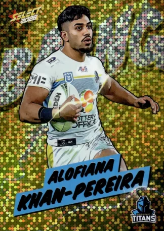 2026 NRL League Heroes Bang Gold - BG30 Alofiana Khan-Pereira Gold Coast Titans