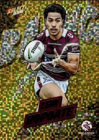 2026 NRL League Heroes Bang Gold - BG33 Lehi Hopoate Manly Sea Eagles