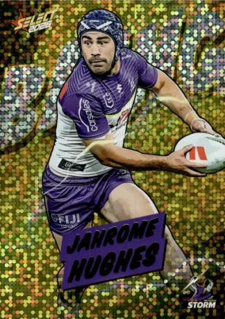 2026 NRL League Heroes Bang Gold - BG37 Jahrome Hughes Melbourne Storm