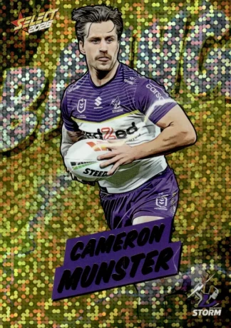 2026 NRL League Heroes Bang Gold - BG38 Cameron Munster Melbourne Storm