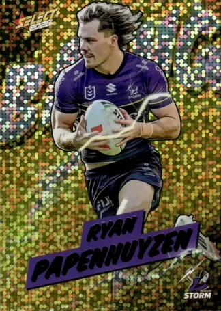 2026 NRL League Heroes Bang Gold - BG39 Ryan Papenhuyzen Melbourne Storm