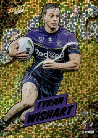 2026 NRL League Heroes Bang Gold - BG40 Tyran Wishart Melbourne Storm
