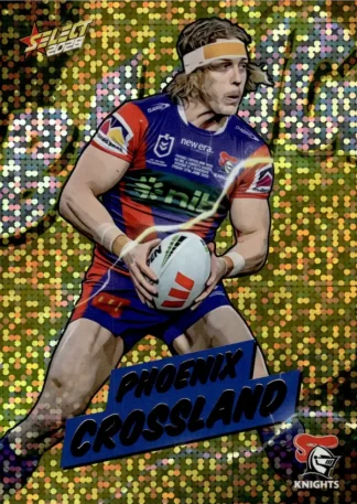 2026 NRL League Heroes Bang Gold - BG42 Phoenix Crossland Newcastle Knights