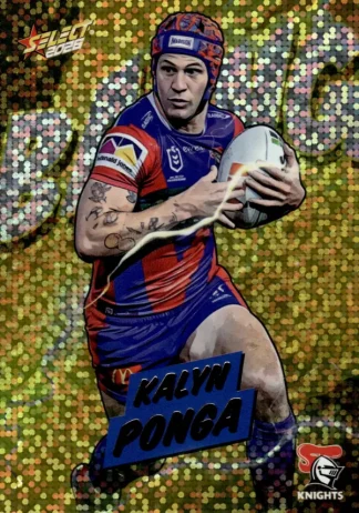 2026 NRL League Heroes Bang Gold - BG44 Kalyn Ponga Newcastle Knights
