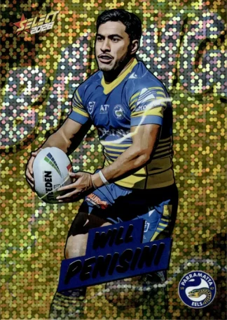 2026 NRL League Heroes Bang Gold - BG54 Will Penisini Parramatta Eels