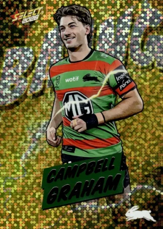 2026 NRL League Heroes Bang Gold - BG61 Campbell Graham South Sydney Rabbitohs