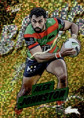 2026 NRL League Heroes Bang Gold - BG63 Alex Johnston South Sydney Rabbitohs