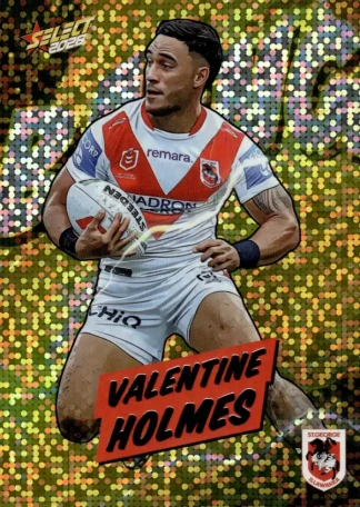 2026 NRL League Heroes Bang Gold - BG68 Valentine Holmes St George Dragons