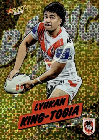 2026 NRL League Heroes Bang Gold - BG69 Lyhkan King-Togia St George Dragons