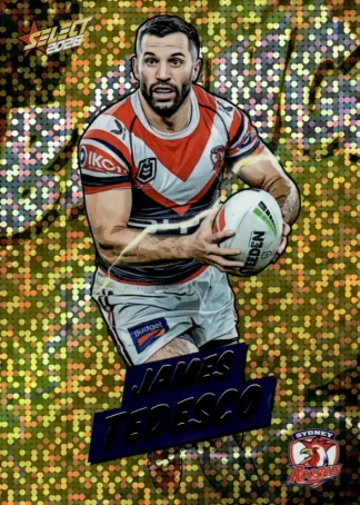 2026 NRL League Heroes Bang Gold - BG73 James Tedesco Sydney Roosters