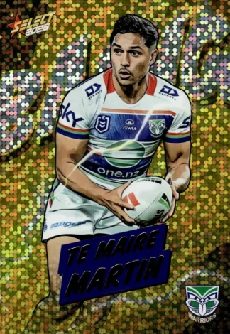 2026 NRL League Heroes Bang Gold - BG78 Te Maire Martin Warriors