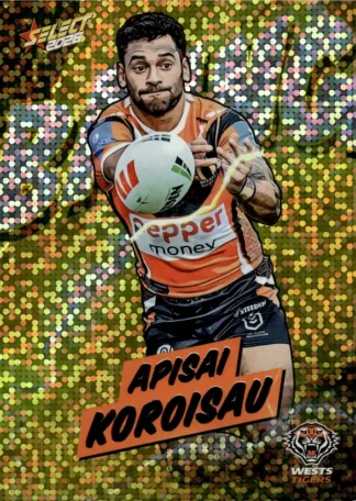 2026 NRL League Heroes Bang Gold - BG82 Apisai Koroisau Wests Tigers