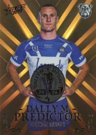 2026 NRL League Heroes Dally M Predictor Gold - DPG14 Connor Tracey Canterbury Bulldogs