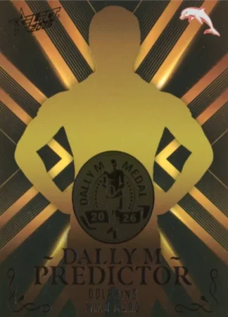 2026 NRL League Heroes Dally M Predictor Gold - DPG25 Dolphins Wildcard
