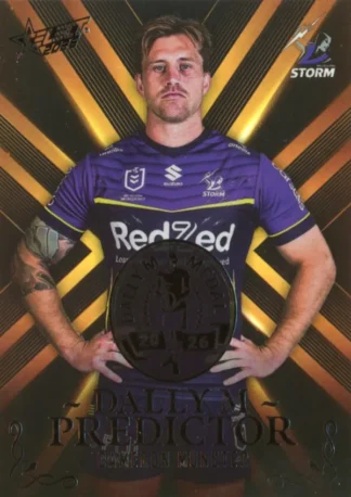 2026 NRL League Heroes Dally M Predictor Gold - DPG38 Cameron Munster Melbourne Storm